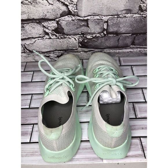 allbirds Tree Dashers Lime Green Running Shoes Casual Sneakers Women Sz 9M US/39 - Picture 3 of 16